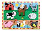 Farm Chunky Cardboard Puzzle By Melissa & Doug (Created by) Cover Image