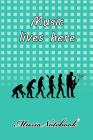 Music Noteboook: Music Lives Here By MM Music Sheet Cover Image