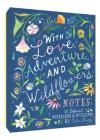 With Love, Adventure, and Wildflowers Notes: 20 Different Notecards & Envelopes (Nature Notecards, Wildflower Notecards, Floral Notecards) Cover Image
