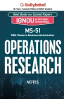 MS-51 Operations Research By Gullybaba Com Panel Cover Image