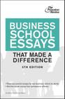 Business School Essays That Made a Difference Cover Image