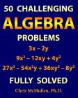 50 Challenging Algebra Problems (Fully Solved) Cover Image