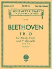 Trio in B Flat, Op. 97 (Archduke Trio): Schirmer Library of Classics Volume 1427 Score and Parts Cover Image