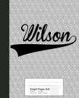 Graph Paper 5x5: WILSON Notebook By Weezag Cover Image