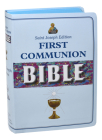 New Catholic Bible -- Med. Print Dura Lux (Boys Communion) Cover Image