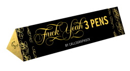 Fuck Yeah: Three Pens By Calligraphuck Cover Image