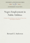 Negro Employment in Public Utilities: A Study of Racial Policies in the Electric Power, Gas, and Telephone Industries (Anniversary Collection) By Bernard E. Anderson Cover Image