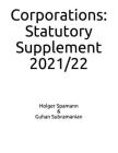 Corporations: Statutory Supplement: 2021/22 By Guhan Subramanian, Holger Spamann Cover Image