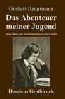 Das Abenteuer meiner Jugend (Großdruck): Beide Bände der Autobiographie in einem Buch By Gerhart Hauptmann Cover Image