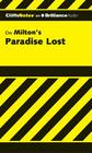 Paradise Lost (Cliffsnotes) By Bob Linn, Luke Daniels (Read by) Cover Image