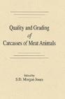 Quality and Grading of Carcasses of Meat Animals Cover Image