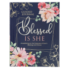 Guided Gratitude Journal Blessed Is She Meditating on the Treasures of God's Blessings and Grace By Christian Art Gifts (Created by) Cover Image
