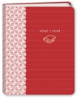 What I Read (Red) Mini Journal By Potter Gift Cover Image