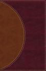 Amplified Reading Bible, Imitation Leather, Brown, Indexed: A Paragraph-Style Amplified Bible for a Smoother Reading Experience By Zondervan Cover Image