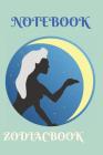 Zodiacbook: Paper in a Line 120 Pages Notebook Notepad By Magda Pop Cover Image
