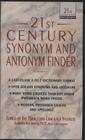 21st Century Synonym and Antonym Finder (21st Century Reference) By Barbara Ann Kipfer Cover Image