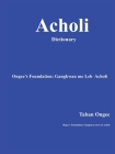 Acholi Dictionary -English By Taban Ongee Cover Image