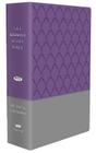 The Jeremiah Study Bible Purple/Gray Burnished Leatherluxe Thumb Index Edition: What It Says. What It Means. What It Means for You. Cover Image