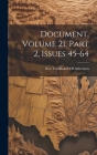 Document, Volume 21, part 2, issues 45-64 Cover Image