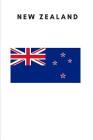 New Zealand: Country Flag A5 Notebook to write in with 120 pages Cover Image