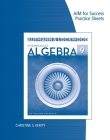 Aim Success Practice Sheet for Aufmann/Lockwood's Intermediate Algebra: An Applied Approach, 9th Cover Image