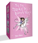 The Big Sparkly Box of Unicorn Magic: Phoebe and Her Unicorn Box Set Volume 1-4 Cover Image