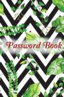 Password Book: Leaves2: Large-Format Internet Address & Password Logbook, Internet Usernames and Passwords Cover Image