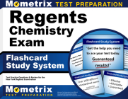 Regents Chemistry Exam Flashcard Study System: Regents Test Practice Questions & Review for the New York Regents Examinations By Mometrix High School Science Test Team (Editor) Cover Image