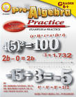 Pre-Algebra Practice Book, Grades 6 - 12 Cover Image