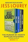The Murder by Month Romcom Mystery Summer Bundle: Four Full-length, Funny, Romcom Mystery Novels (Books 1-4) By Jess Lourey Cover Image