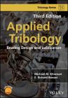 Applied Tribology: Bearing Design and Lubrication (Tribology in Practice) Cover Image