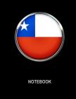 Notebook. Chile Flag Cover. Composition Notebook. College Ruled. 8.5 x 11. 120 Pages. By Bbd Gift Designs Cover Image