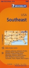 Michelin Usa: Southeast Map 584 (Michelin Maps #584) By Michelin Cover Image