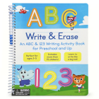 Write & Erase ABC and 123 Cover Image