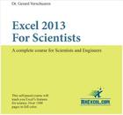 Excel 2013 for Scientists (Visual Training series) By Dr. Gerard Verschuuren Cover Image