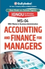 MS-04 Accounting and Finance for Managers By Gullybaba Com Panel Cover Image
