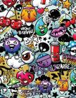 Graffiti Notebook: 8.5 x 11 inches wide ruled composition book, 150 pages By Inspiration Notebooks Cover Image