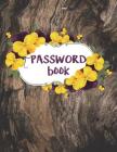 Password Book: Large Print Alphabetical Password Organizer (A-Z) - (8.5