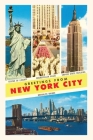 Vintage Journal Scenes, Greetings from New York City By Found Image Press (Producer) Cover Image