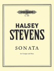 Sonata for Trumpet and Piano (Edition Peters) By Halsey Stevens (Composer) Cover Image