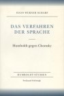 Das Verfahren Der Sprache: Humboldt Gegen Chomsky (Humboldt-Studien) Cover Image