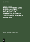 Strukturelle und instrumentalphonetische Untersuchungen zur gesprochenen Sprache (Studia Linguistica Germanica #9) Cover Image