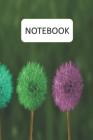 Notebook: Pretty Dandelion Cover, 6 x 9 with 125 pages. By Jh Notebooks Cover Image