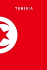 Tunisia: Country Flag A5 Notebook to write in with 120 pages Cover Image