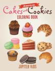 American Cakes and Cookies Coloring Book By Jupiter Kids Cover Image