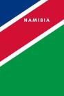 Namibia: Country Flag A5 Notebook to write in with 120 pages Cover Image