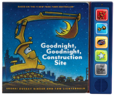 Goodnight  Goodnight Construction Site Sound Book: (Construction Books for Kids, Books with Sound for Toddlers, Children's Truck Books, Read Aloud Books) (Goodnight, Goodnight Construction Site) Cover Image