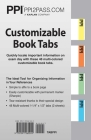 PPI Customizable Book Tabs – 48 Customizable, Crack-and-Peel Page Tabs – Great for Quickly Locating Important Information on Exam Day By Inc. Professional Publications Cover Image