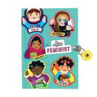 Little Feminist Locked Diary By Mudpuppy, Lydia Ortiz (Illustrator) Cover Image