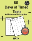 Addition and subtraction Timed Test: Digits 0-20, Age (5-10), Practice probléme mathématique Cover Image